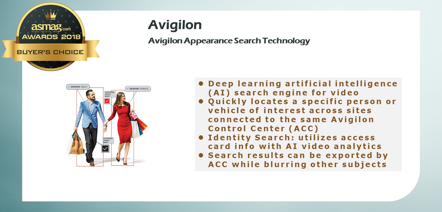 Avigilon Appearance Search Technology