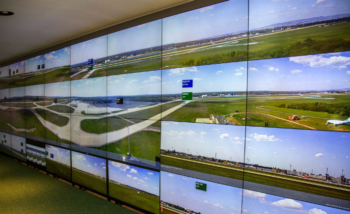 Bosch cameras were selected to support airport surface management solutions