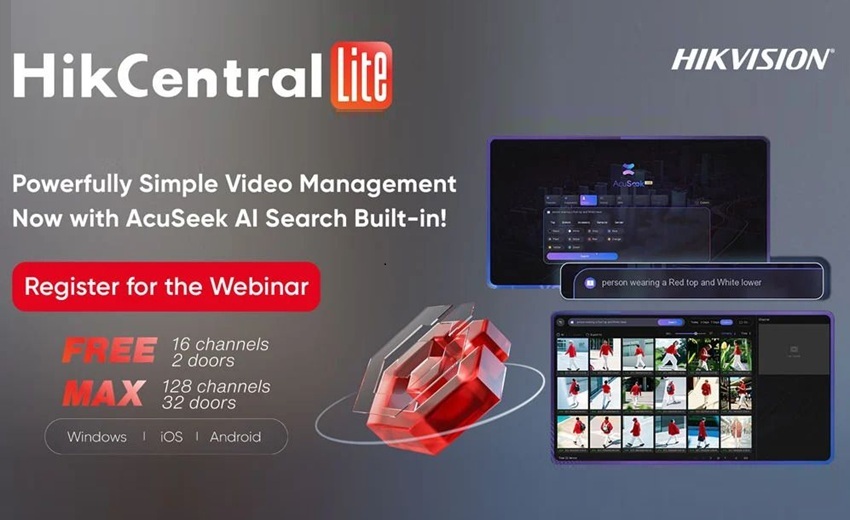 Hikvision launches HikCentral Lite + AcuSeek, ushering in a new era of AI system performance