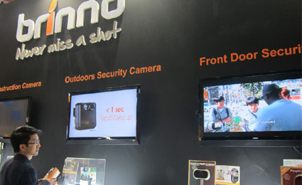Brinno time-lapse camera makes documentary video clip easy at Computex 2014