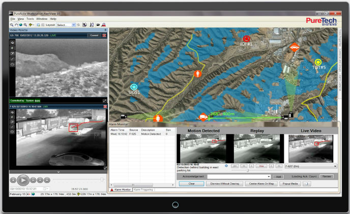 PureTech Systems supports upgrade of remote video surveillance system for customs and border protection