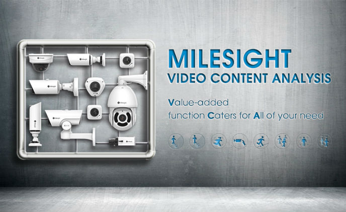 Milesight video content analysis debuts to enhance the camera functions