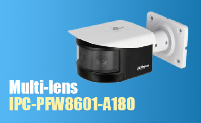 Dahua launches multi-lens 180-degree panoramic IR bullet camera 