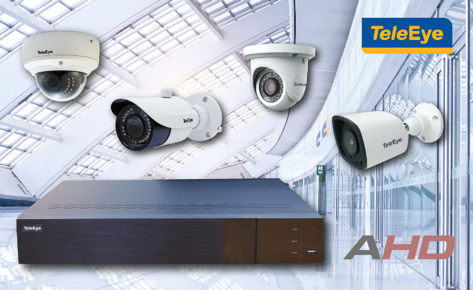 TeleEye launches new AHD solutions with 4MP IR Cameras and 4MP DVRs
