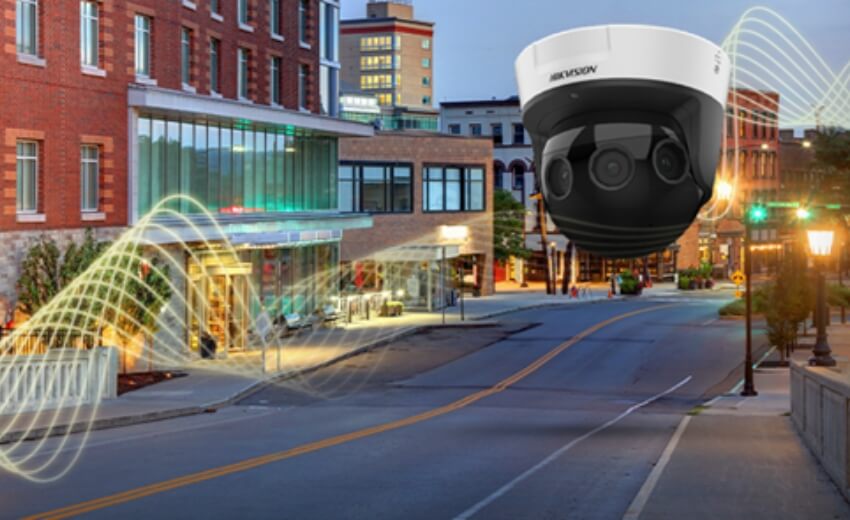 Hikvision’s 16 MP 180° PanoVu Camera delivers unmatched imaging quality, coverage, and detail