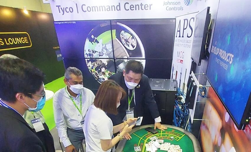 Johnson Controls demonstrated innovative security solutions at G2E Asia 2022