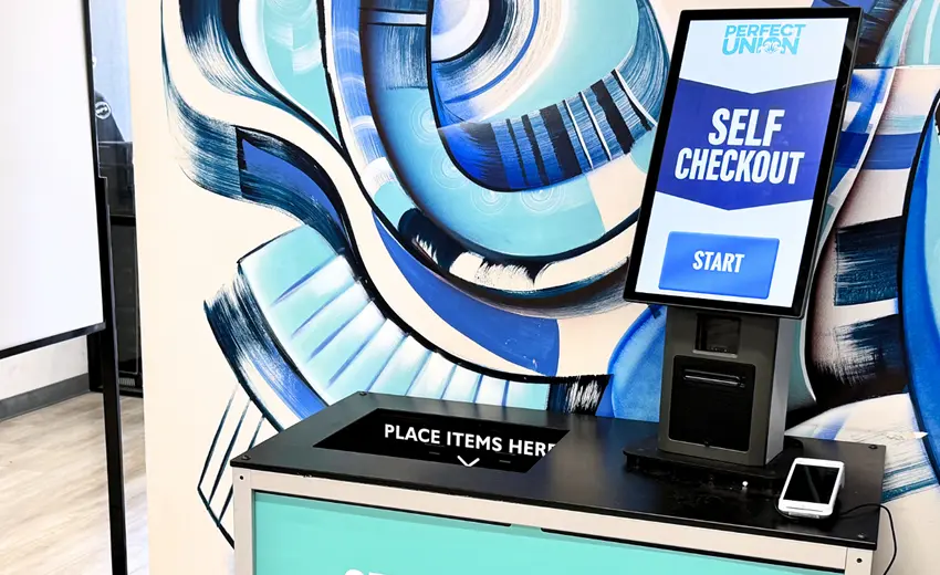Self-checkout approved by DCC at Perfect Union Northside, making it the first California cannabis dispensary to launch RFID-powered technology