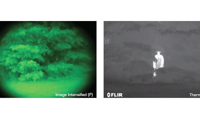 Thermal cameras: Cooled and uncooled sensors