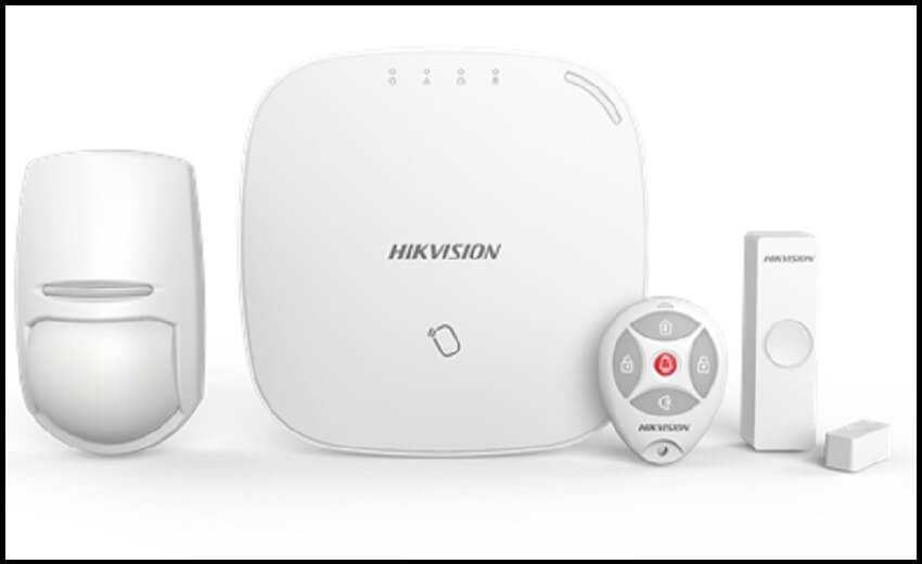 Hikvision AX-HUB wireless intrusion alarm panel for residential, SME applications