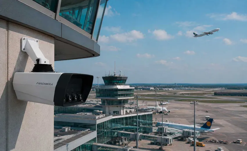Panomera S4 Skyview for wide-area airspace surveillance