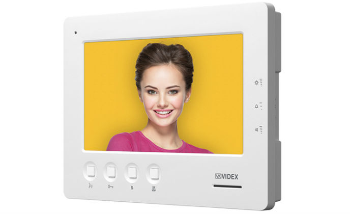 Videx introduces a new range of hands free color video monitors