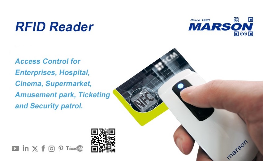 Marson Technology's MR10A7 Mobile NFC Reader enhances access control management efficiency