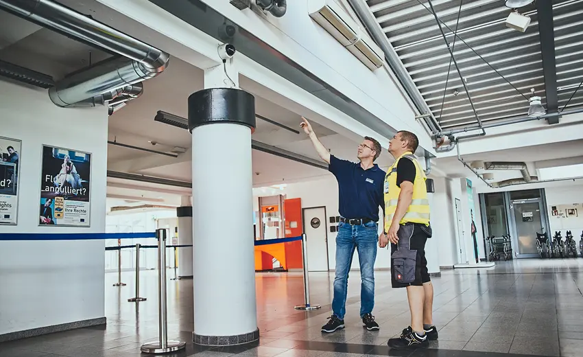 How Paderborn/Lippstadt Airport meets aviation security requirements with Dallmeier technology