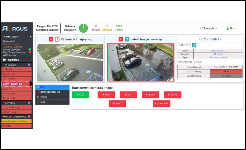 Ai-RGUS shocases AI camera efficiency, health and management software at GSX 2023