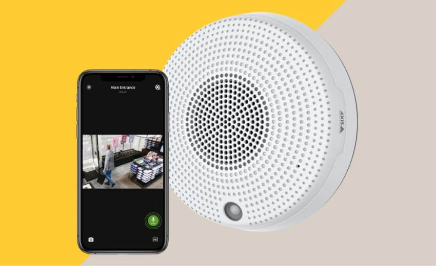 Axis integrates audio products into AXIS Companion VMS