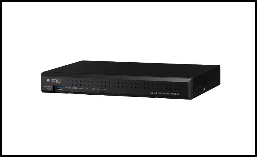 i-PRO Introduces NU-Series NVRs, an easily-installed, all-in-one recording solution