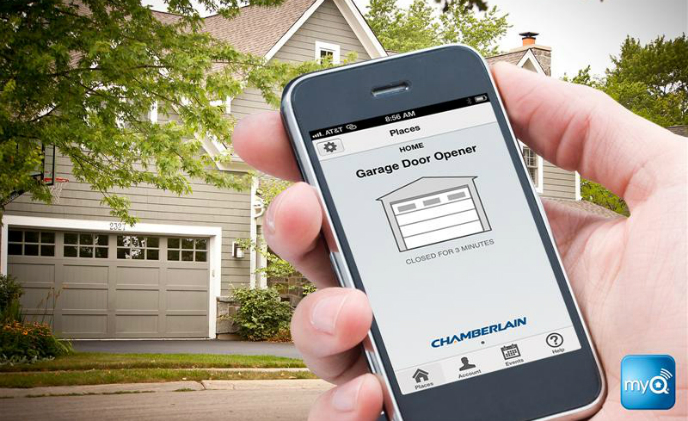 Chamberlain MyQ integration with Nest