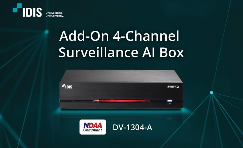 IDIS launches AI box for surveillance