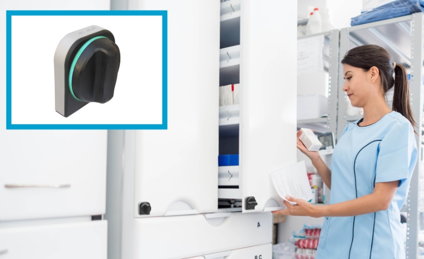 In any healthcare setting, digital access to sensitive areas is easily manageable