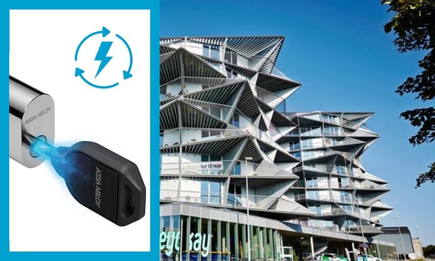 ASSA ABLOY PULSE energy harvesting electronic locks fit the profile for a ground-breaking sustainable construction project