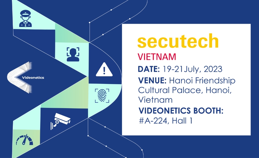 Videonetics AI Unified Video Management Platform at Secutech Vietnam 2023
