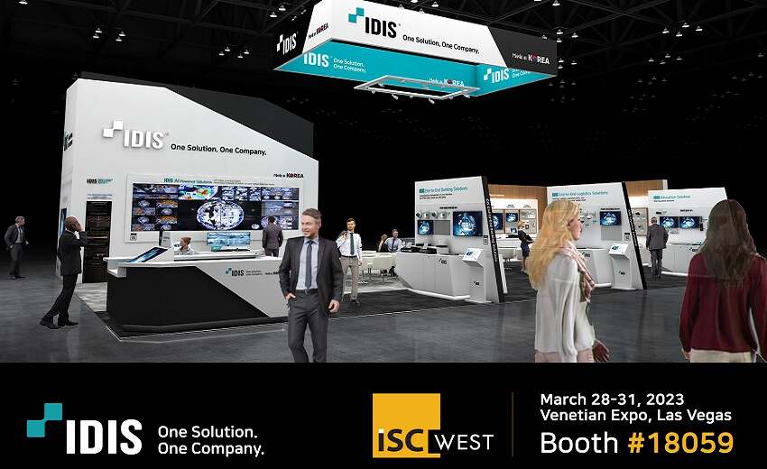 IDIS set to supercharge its end-to-end video solutions with AI innovations at ISC West 2023