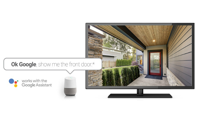 Swann wired camera system integrates Google voice service