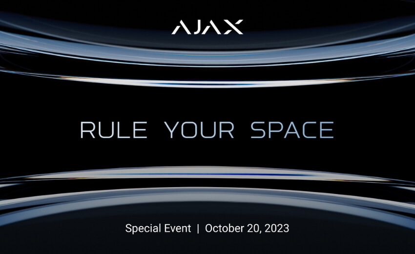 Ajax special event: Rule your space is coming October 20