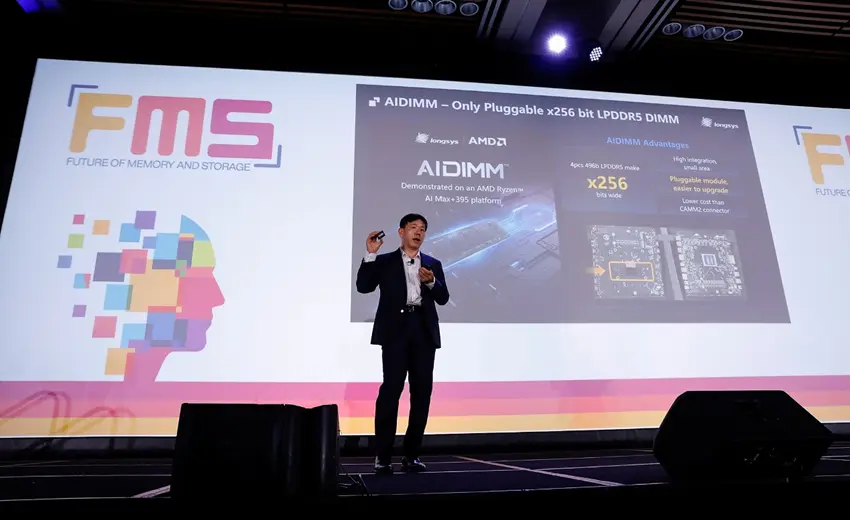 Longsys Chief Scientist Jian Chen highlights the Storage Foundry Model for edge AI