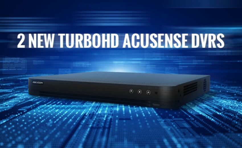 Hikvision introduces two new TurboHD AcuSense DVRs