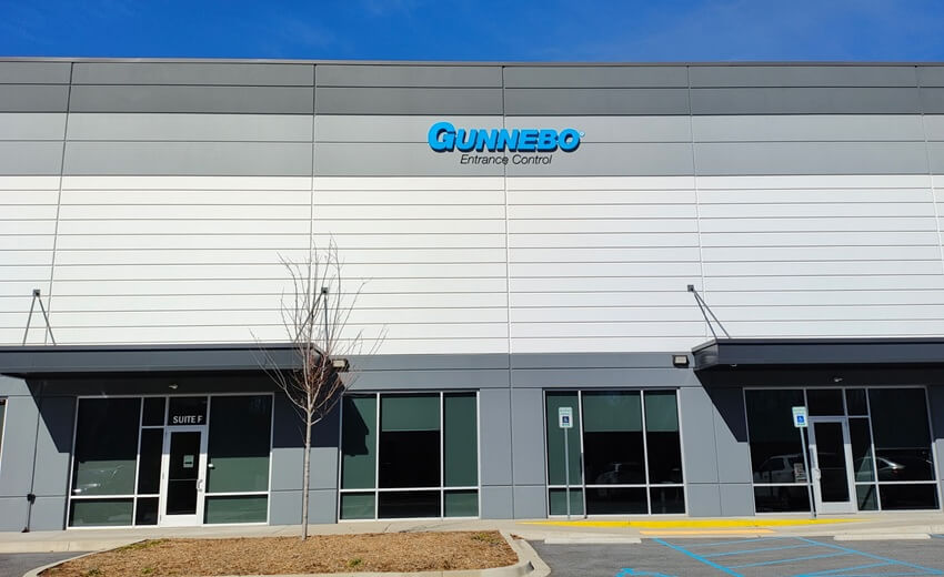 Gunnebo Entrance Control expands North American operations with new manufacturing facility in Duncan, South Carolina Gunnebo Entrance Control expands North American operations with new manufacturing facility in Duncan, South Carolina