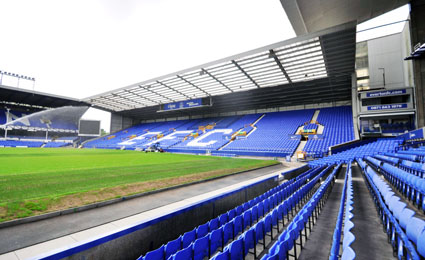 Goodison Park Stadium modernized security system from Dallmeier 