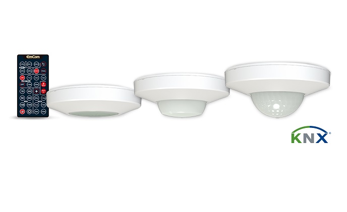 EmCom launches KNX Presence Detectors with lighting automation ability