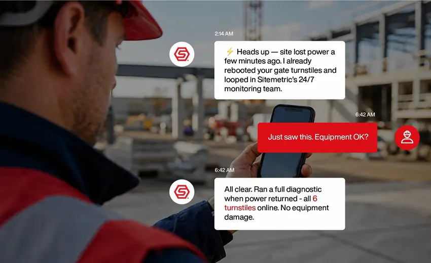 Sitemetric launches the first agentic AI for integrated construction site access control and monitoring