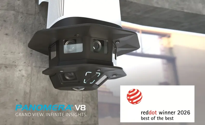 Panomera V8 receives highest distinction at the Red Dot Award