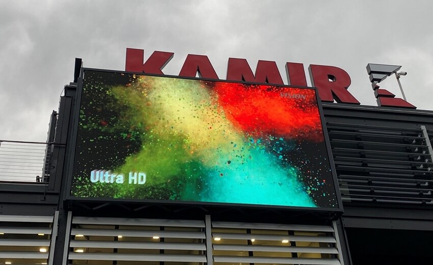 Driving a sustainable future with LED outdoor displays in modern buildings