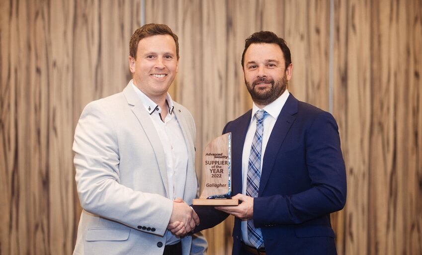 Gallagher recognized as Advanced Security’s Supplier of the Year