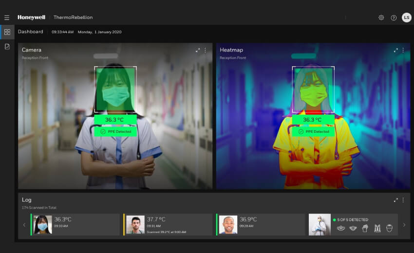 Honeywell AI-driven thermal imager helps to keep people and places safe
