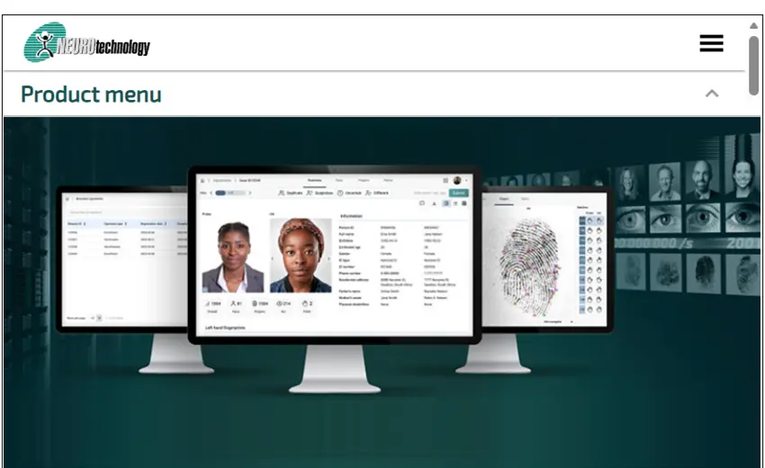 Neurotechnology updates MegaMatcher ABIS and biometric SDKs with advanced face liveness detection and privacy features