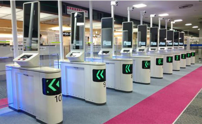 Panasonic to provide facial recognition gates for passport control at airports