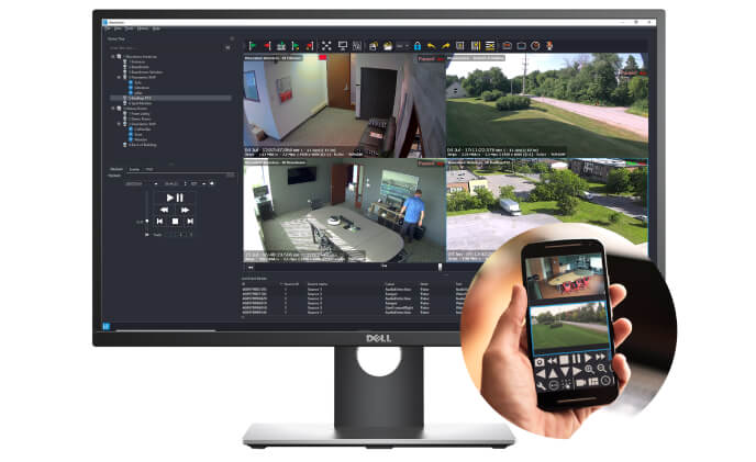 Wavestore v6.18 offers multiple video display areas