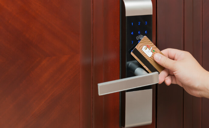 Wi-Charge and ZKTeco USA showcase smart locks with wireless power