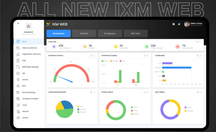 Invixium launches IXM WEB 2.1, an all-in-one management software platform