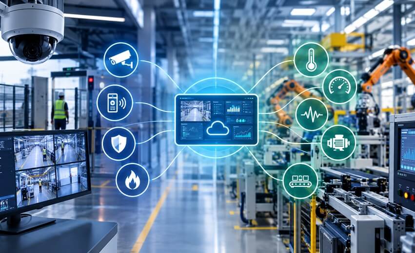 Security and industrial automation integration: Benefits for modern factories