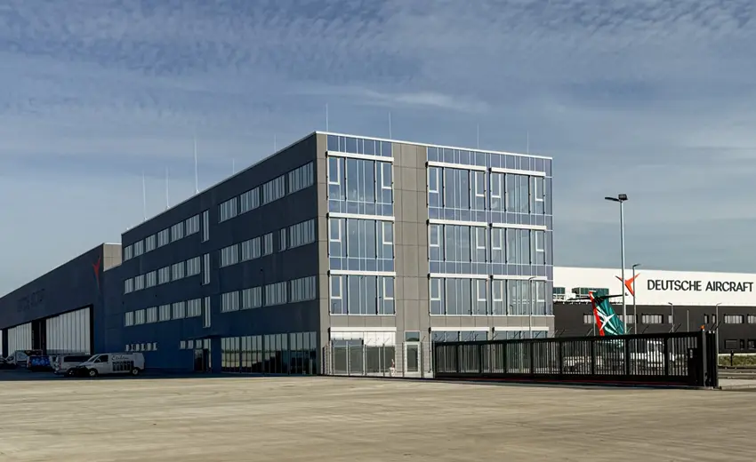Deutsche Aircraft opts for an integrated security solution from Bosch Building Technologies for its new regional aircraft production site