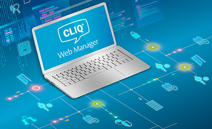 The CLIQ Web Manager help you manage a key-based access control system