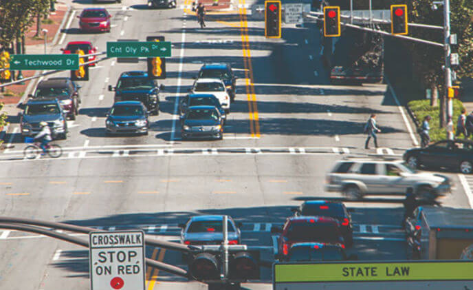 Atlanta's Smart Corridor uses Axis smart cameras to move traffic