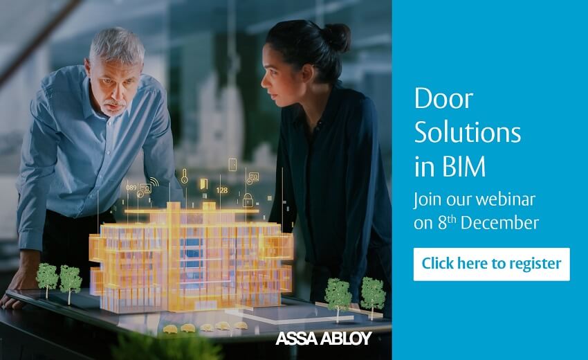 Free webcast: Learn how BIM and specification support makes life easier for architects and building managers