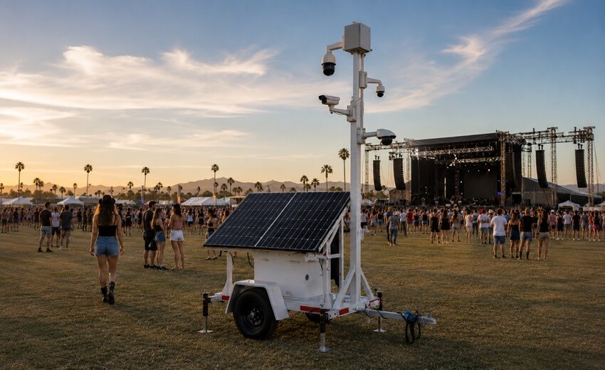 Mobile video security on wheels — storage and memory challenges of security trailers