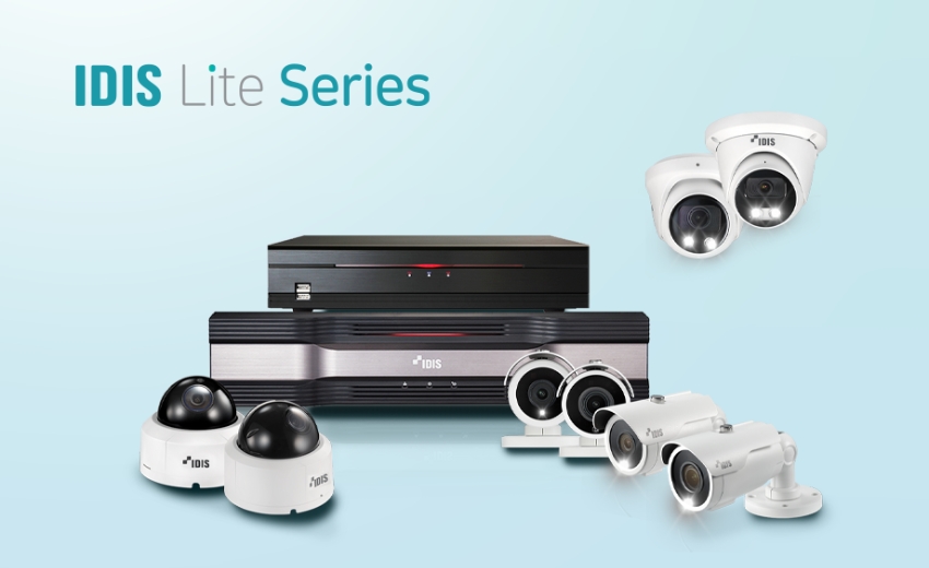 IDIS launches a new cost effective form factor series of cameras